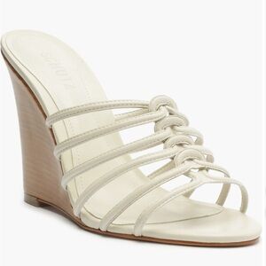 Schutz Octavia Wedge Sandal size 8